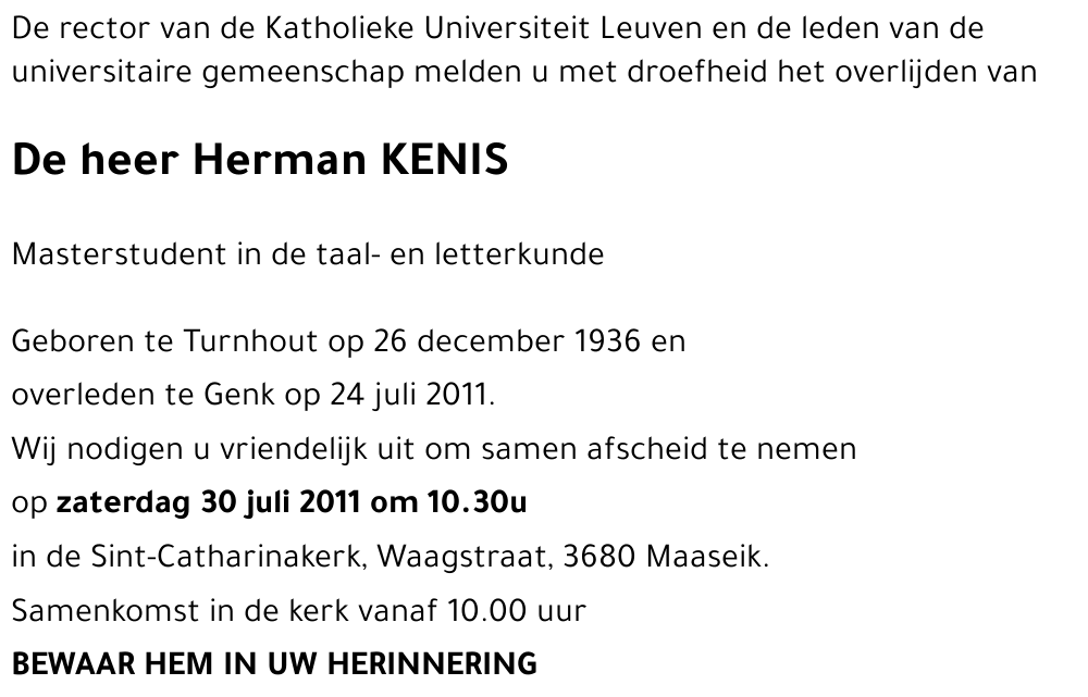 Herman Kenis