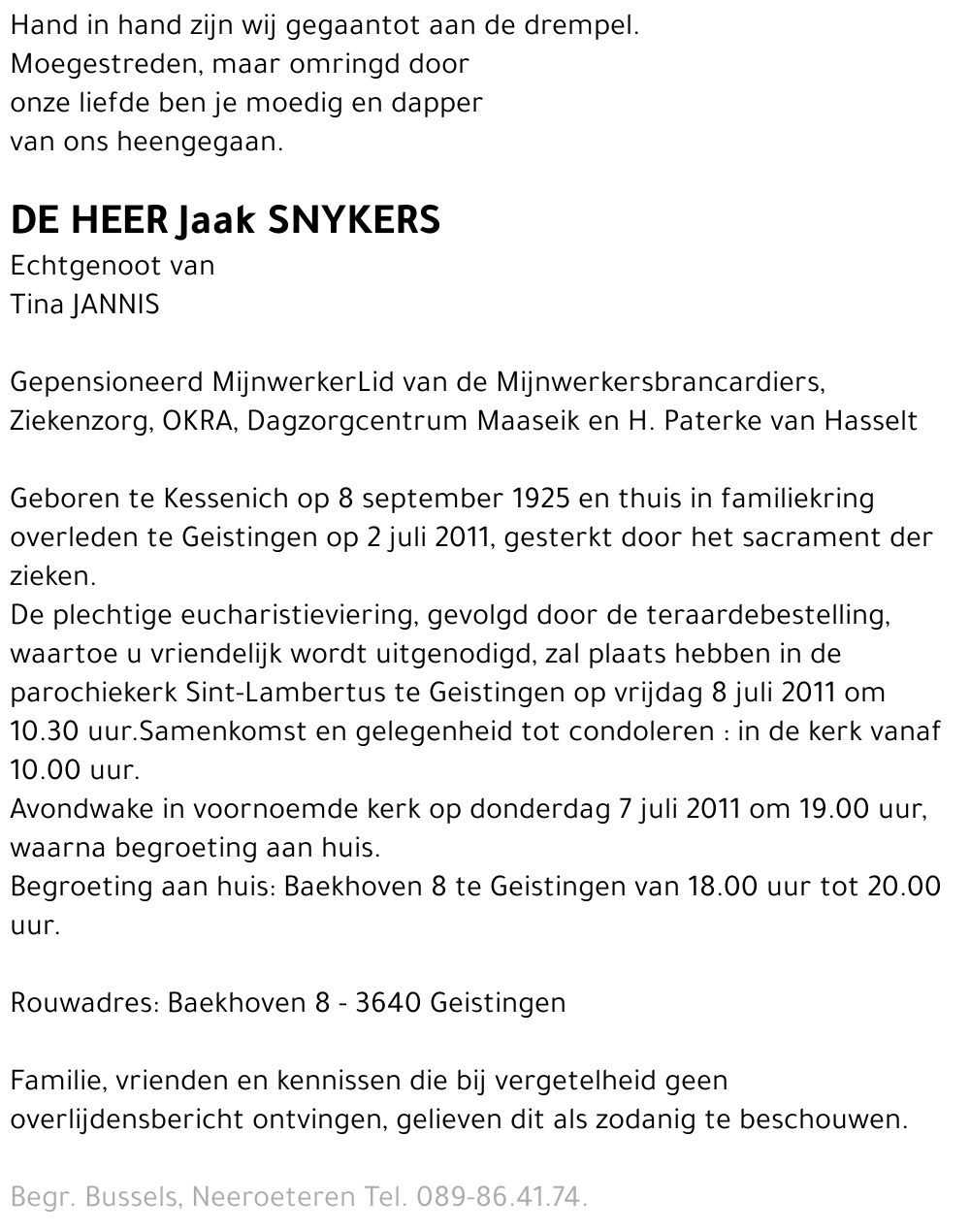 Jaak Snykers