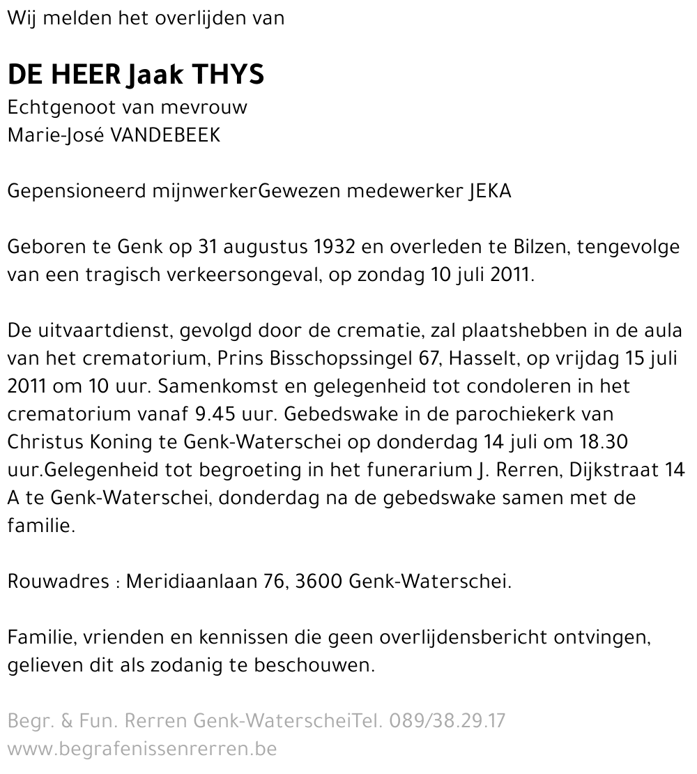 Jaak Thys