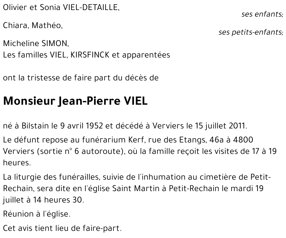 Jean-Pierre VIEL