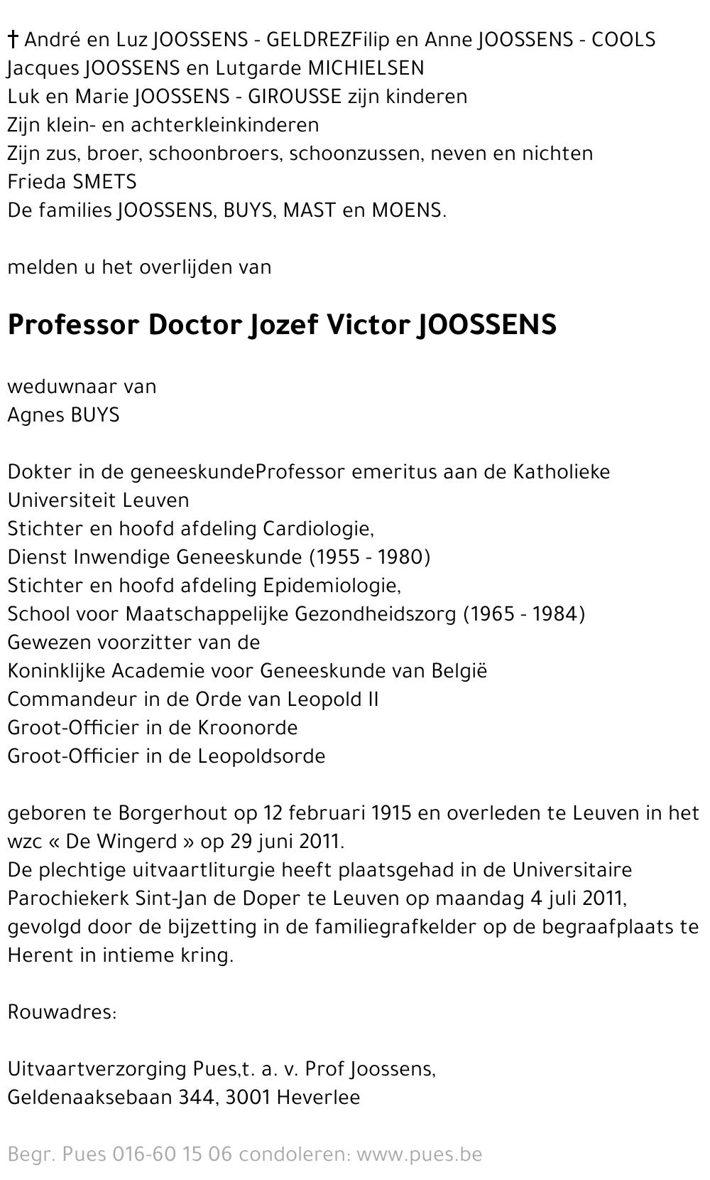 Jozef Victort Joossens