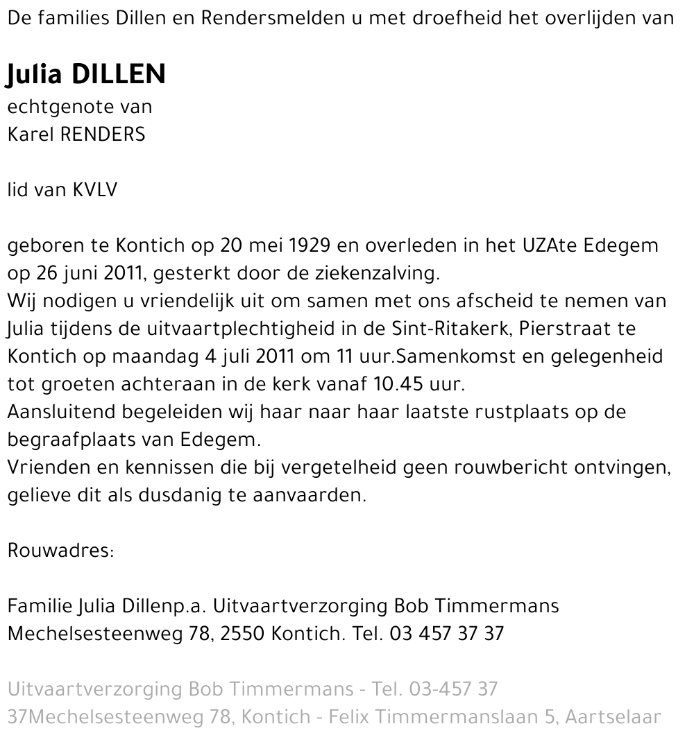 Julia Dillen
