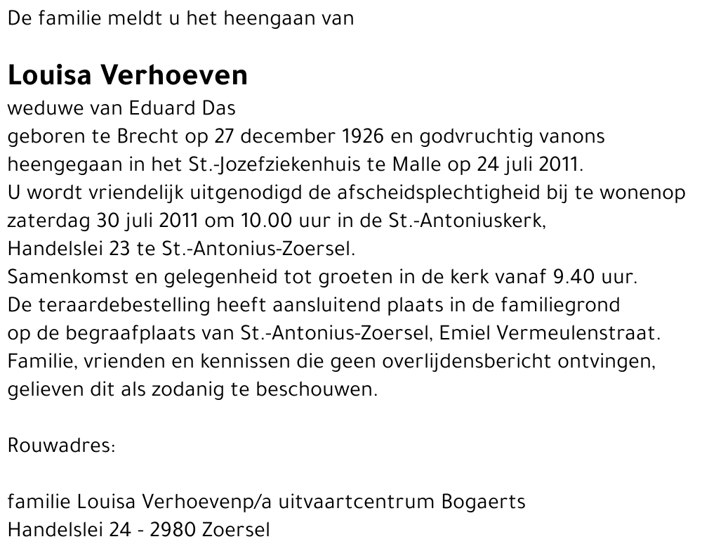 Louisa Verhoeven