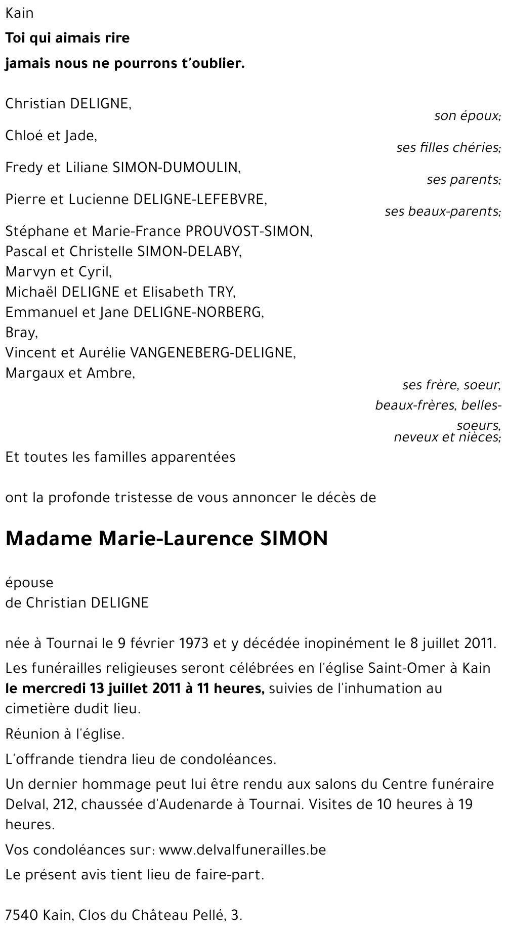 Marie-Laurence SIMON