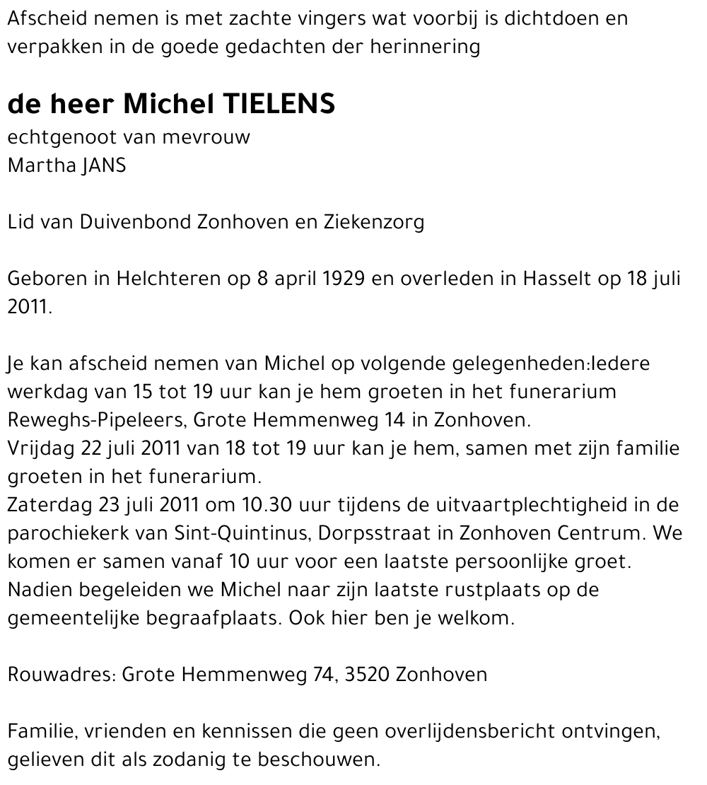 Michel Tielens