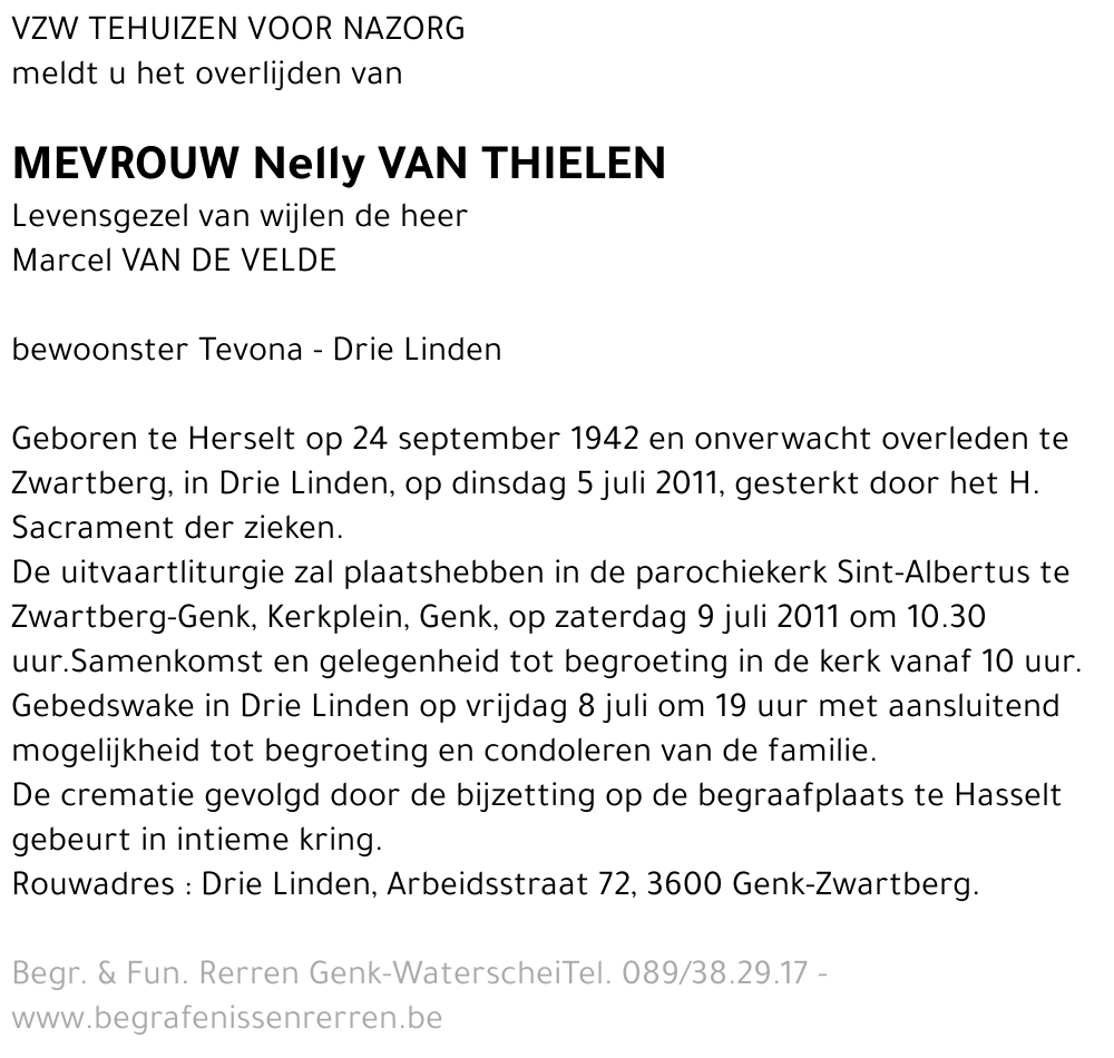Nelly Van Thielen