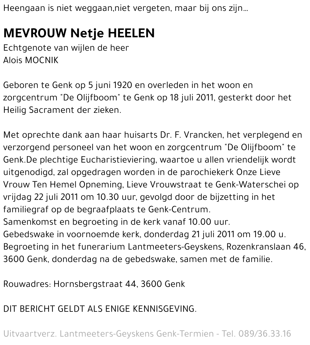 Netje HEELEN