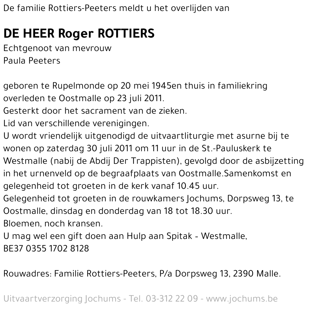 Roger Rottiers