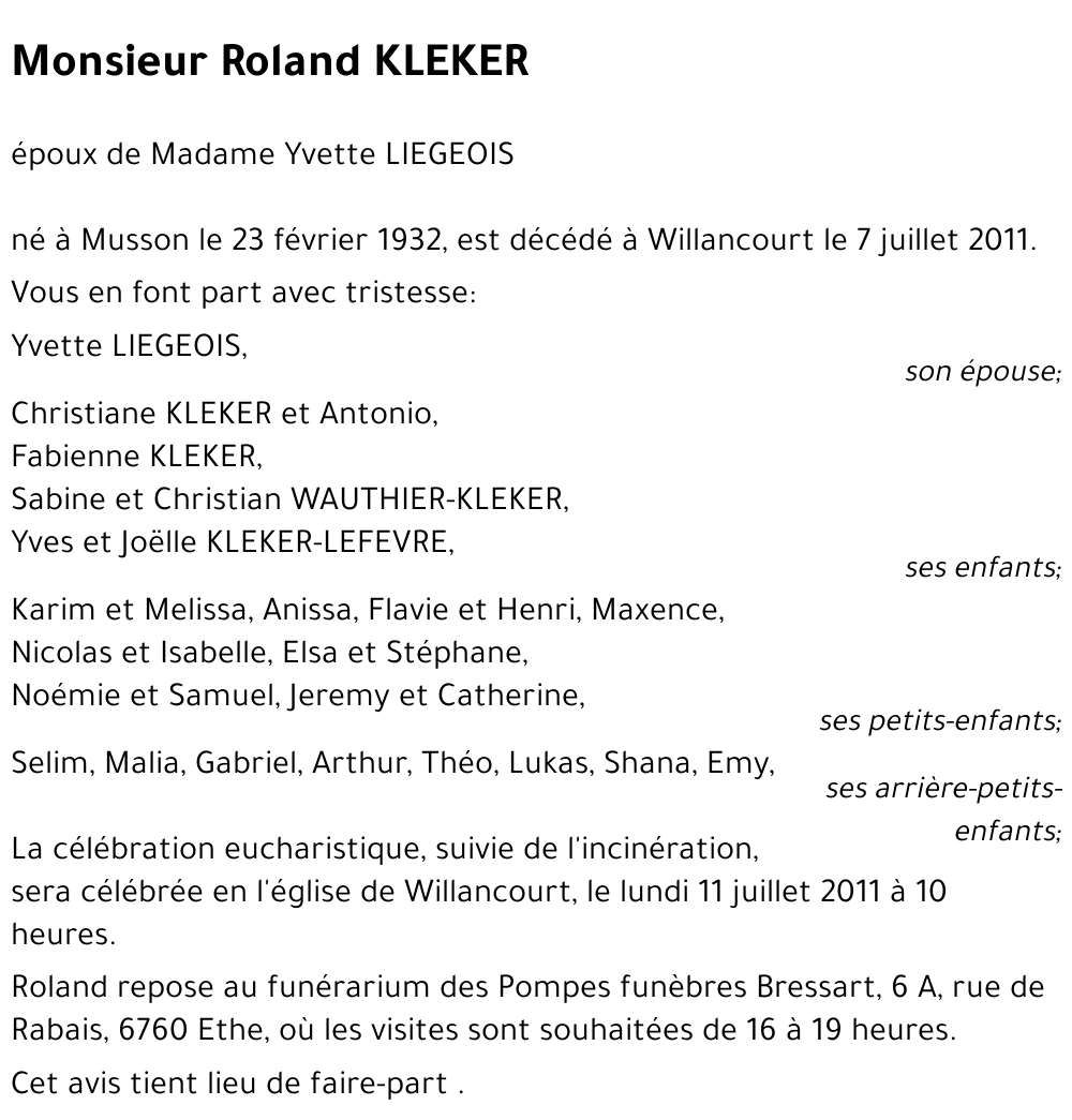 Roland KLEKER