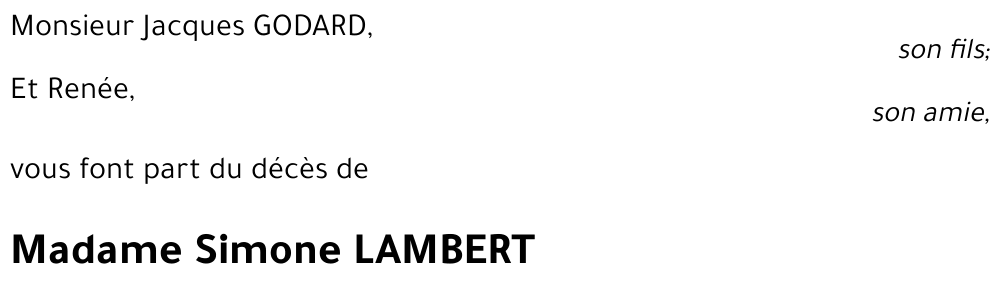 Simone LAMBERT