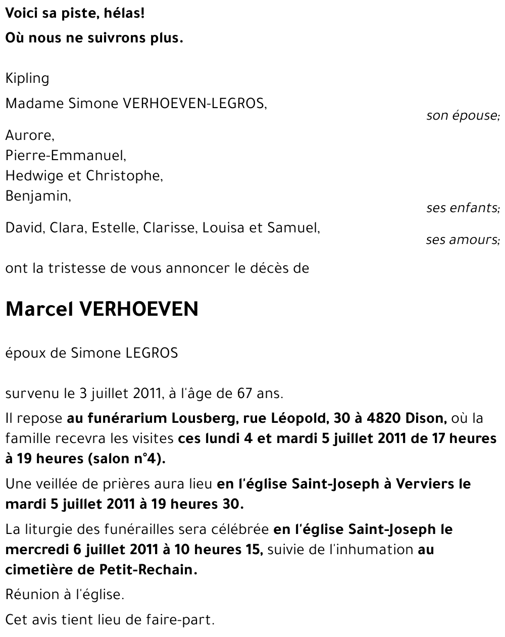 VERHOEVEN Marcel