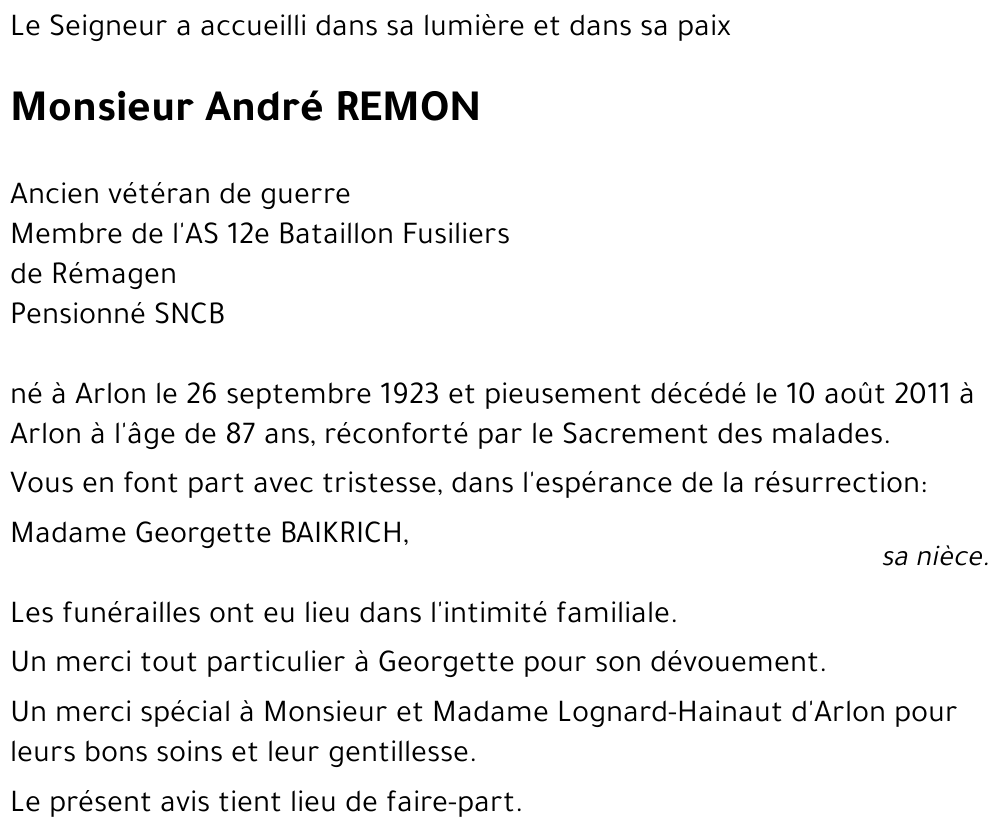 André REMON