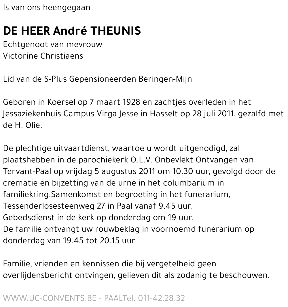 André Theunis