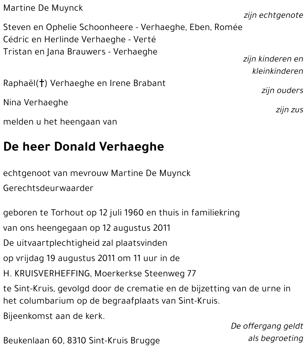 Donald Verhaeghe