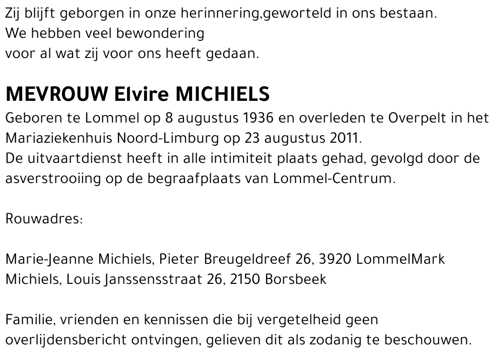 Elvire Michiels