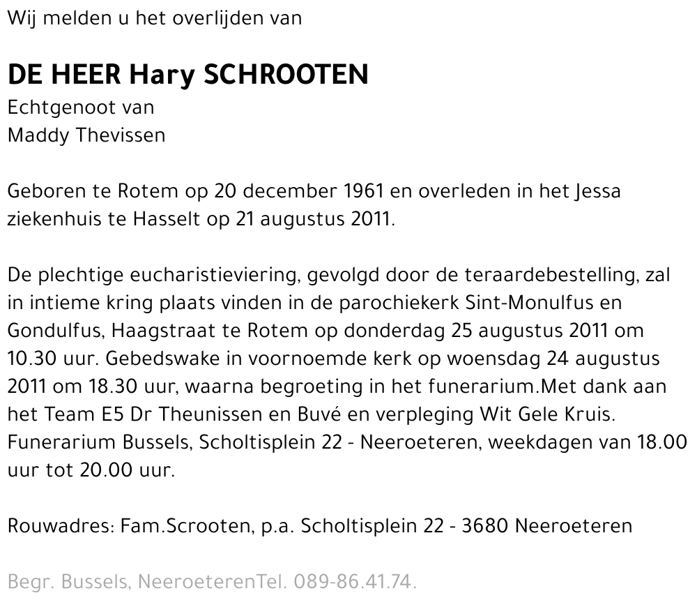 Hary Schrooten