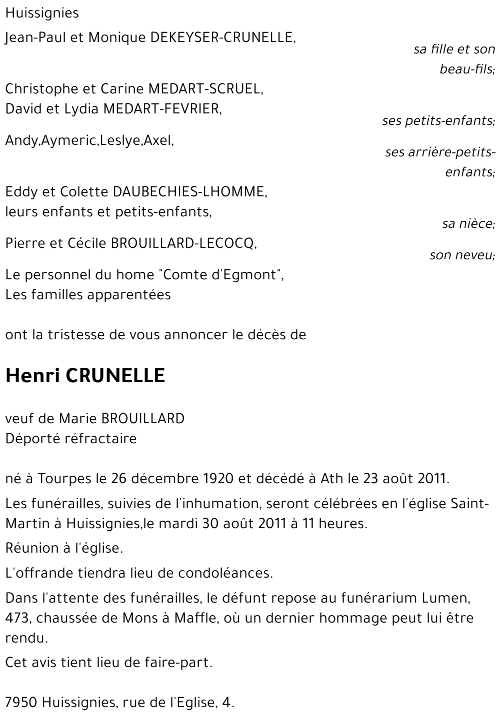 Henri Crunelle