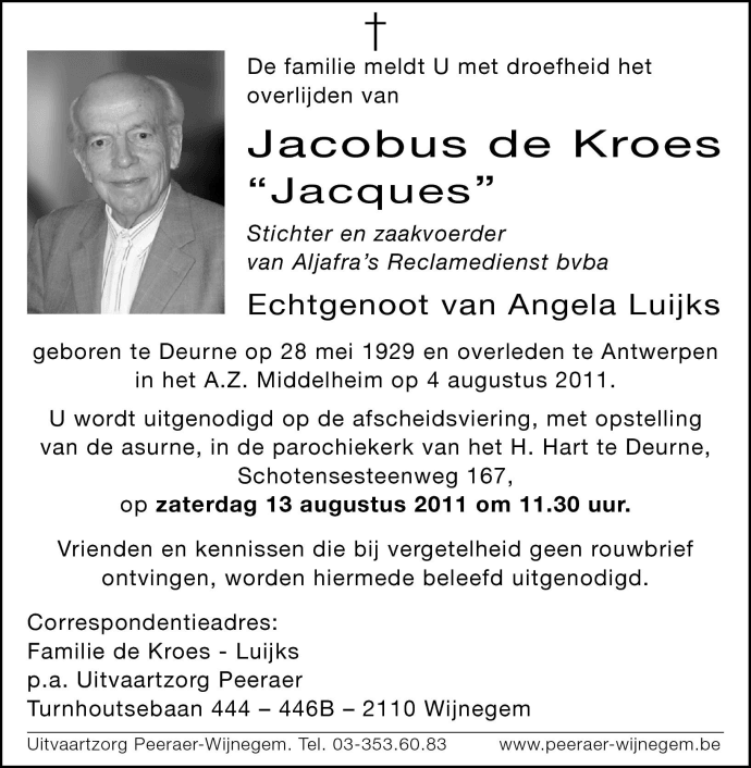 Jacobus de Kroes