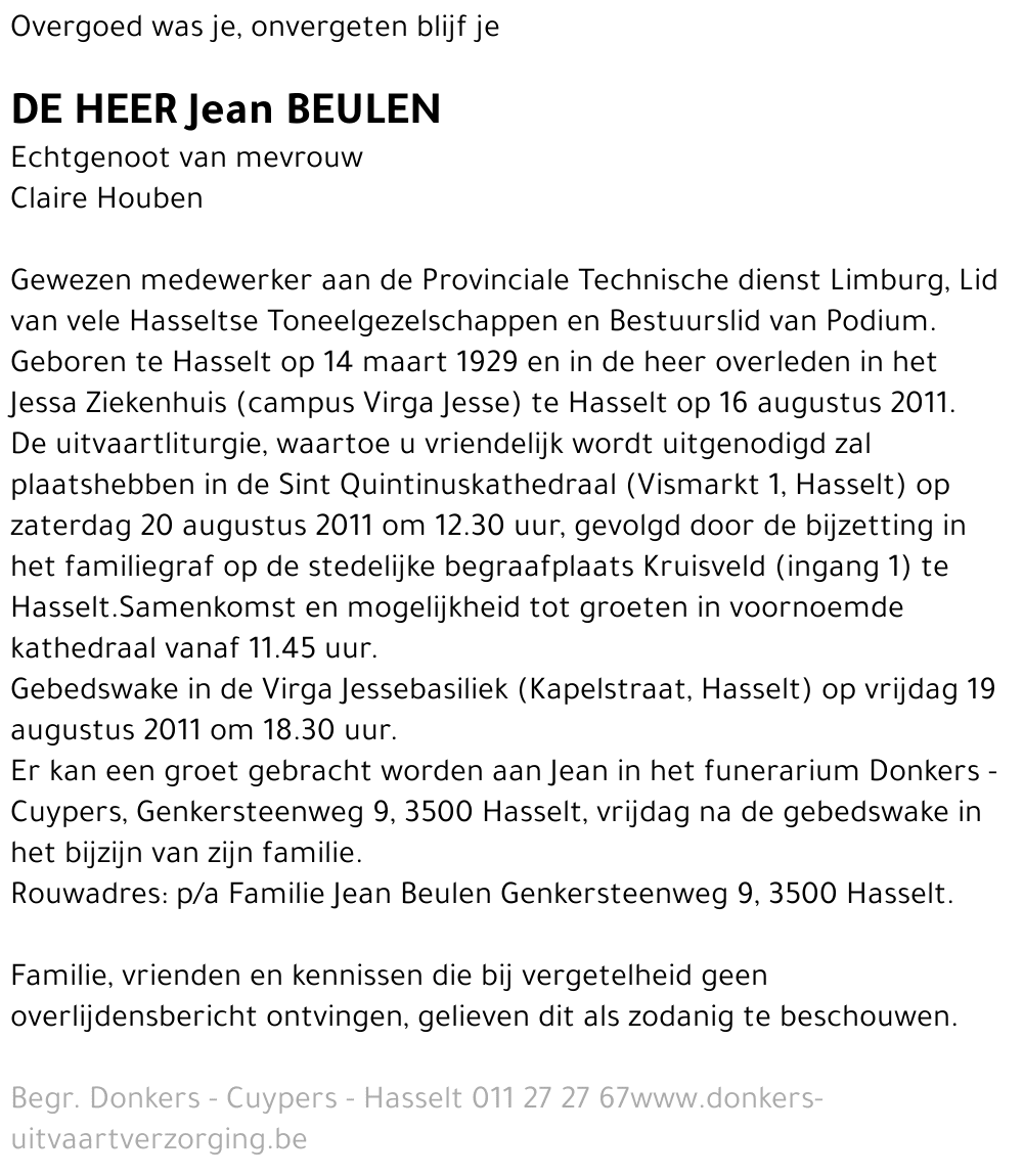 Jean Beulen