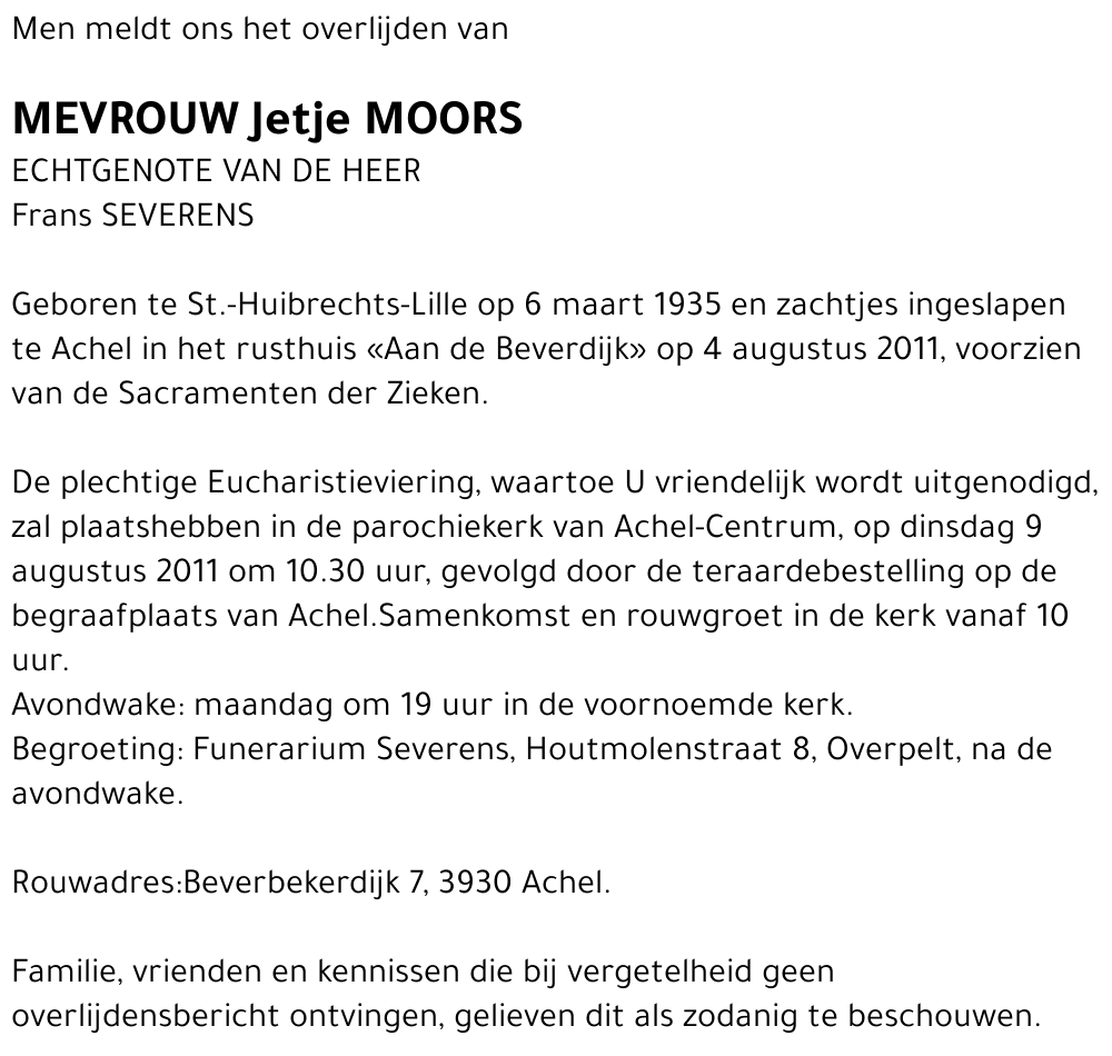 Jetje Moors