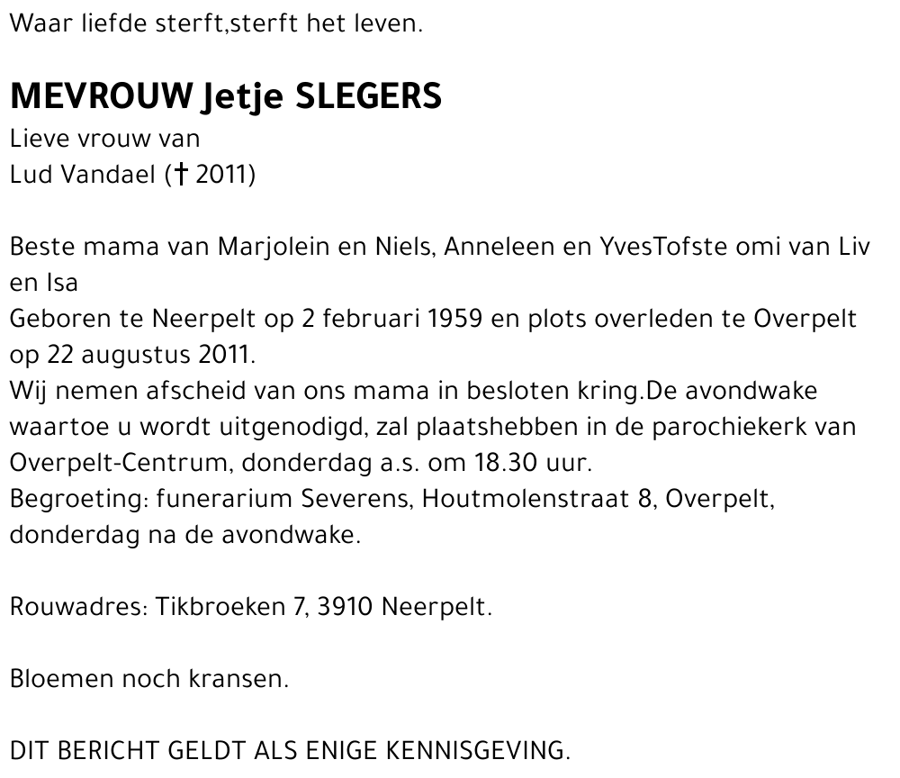 Jetje Slegers