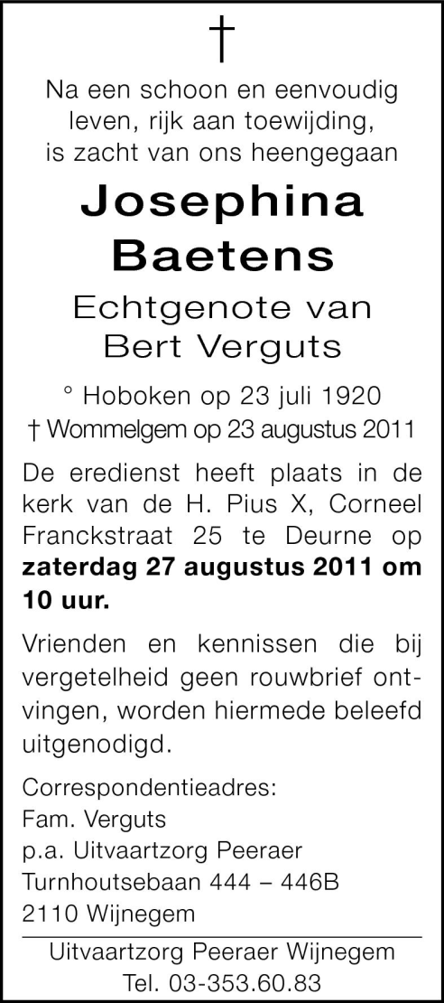 Josephina Baetens