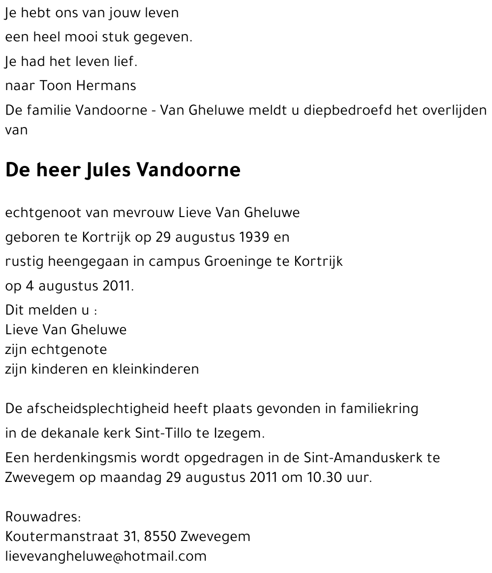 Jules Vandoorne