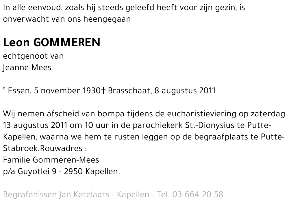 Leon Gommeren
