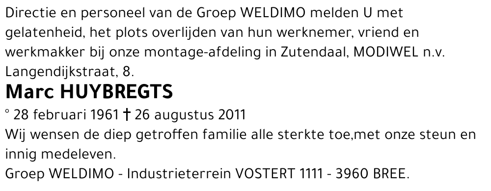 Marc HUYBREGTS