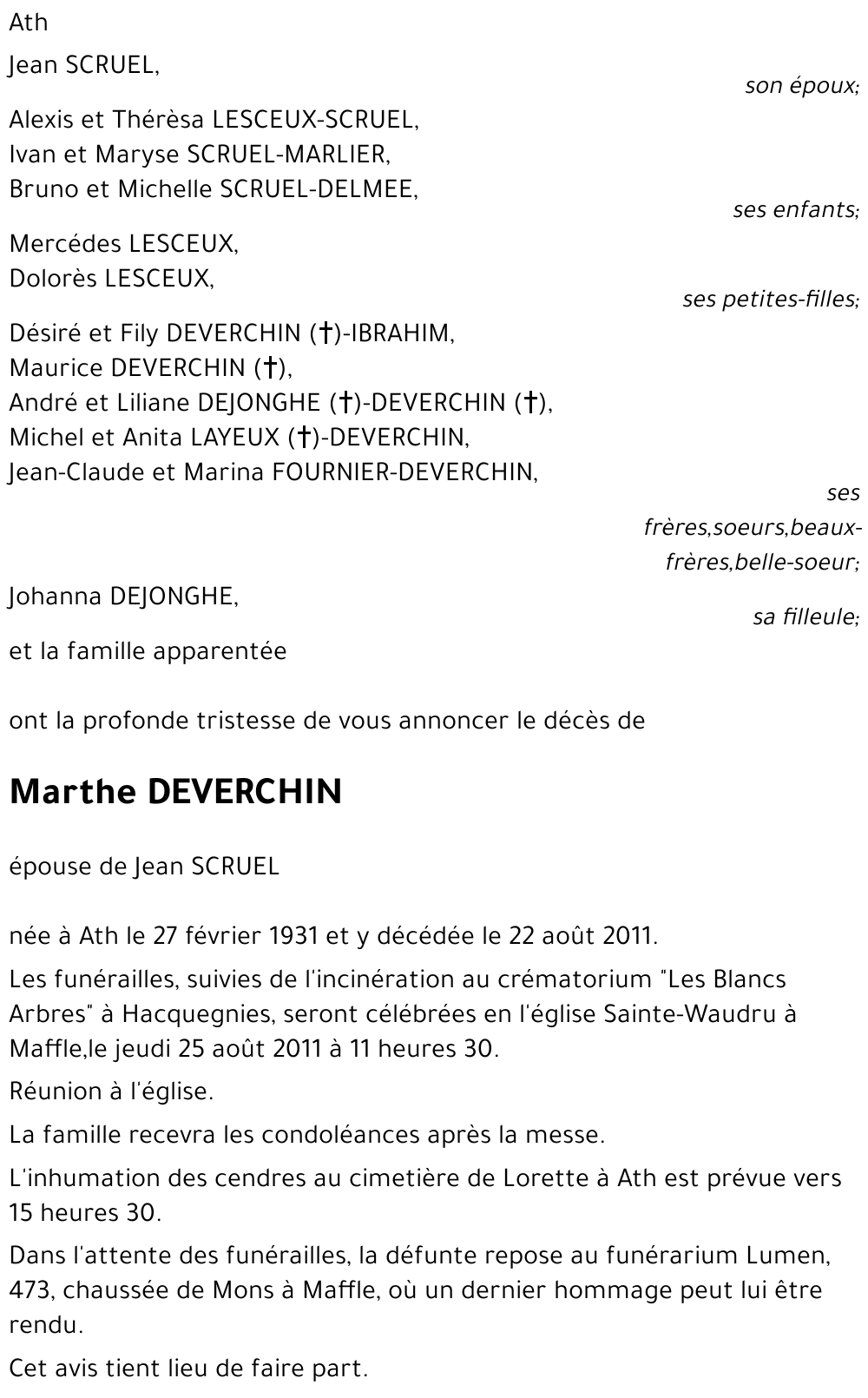 Marthe Deverchin