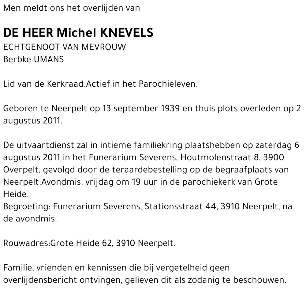 Michel Knevels