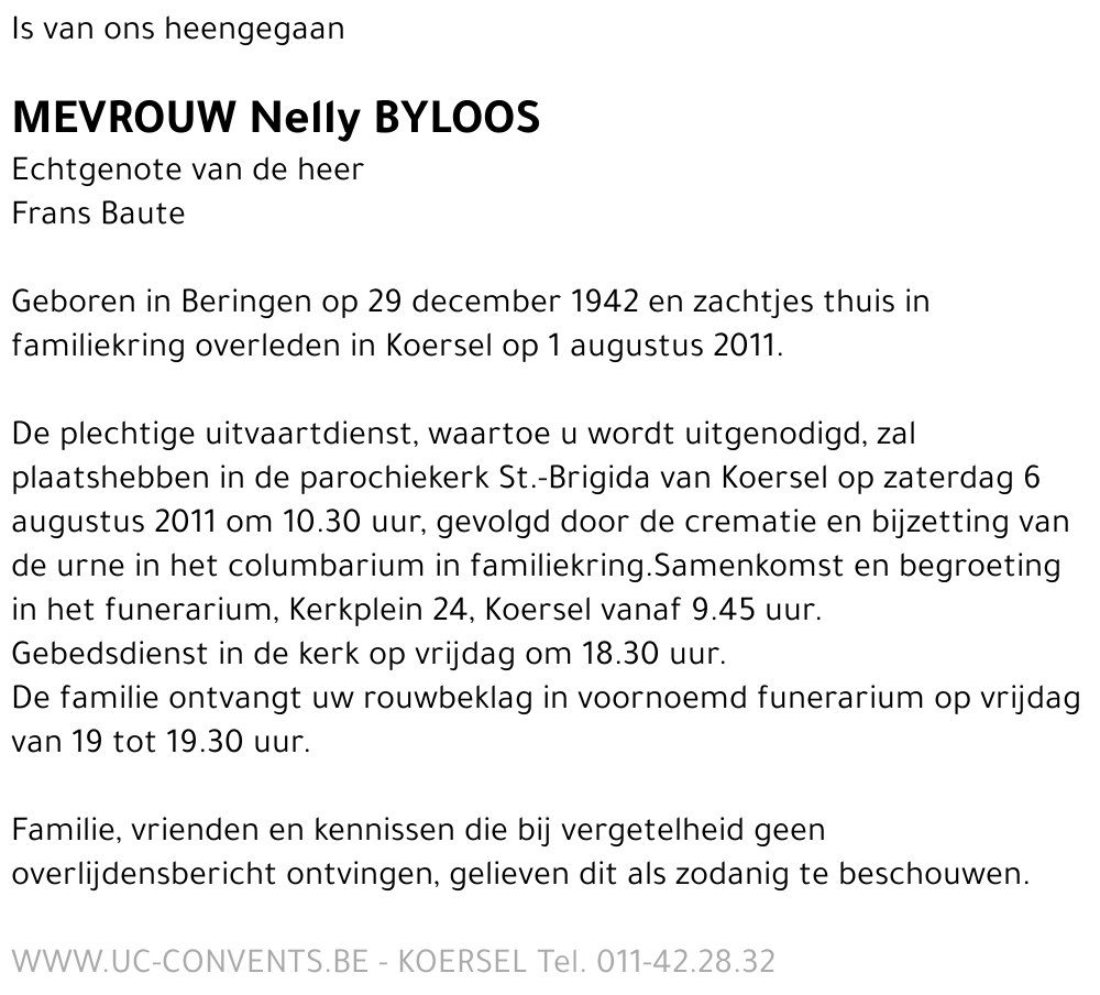 Nelly Bijloos