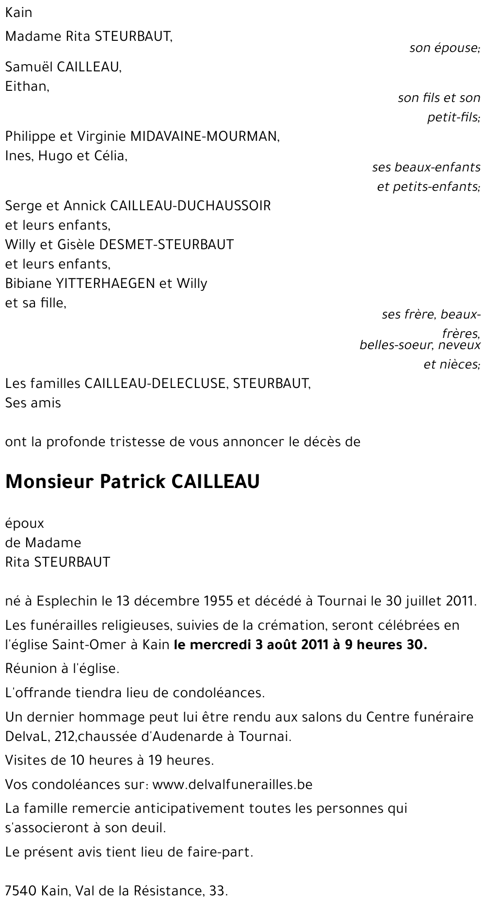Patrick CAILLEAU
