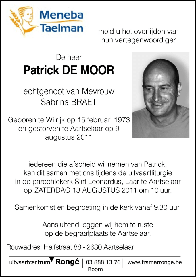 Patrick De Moor