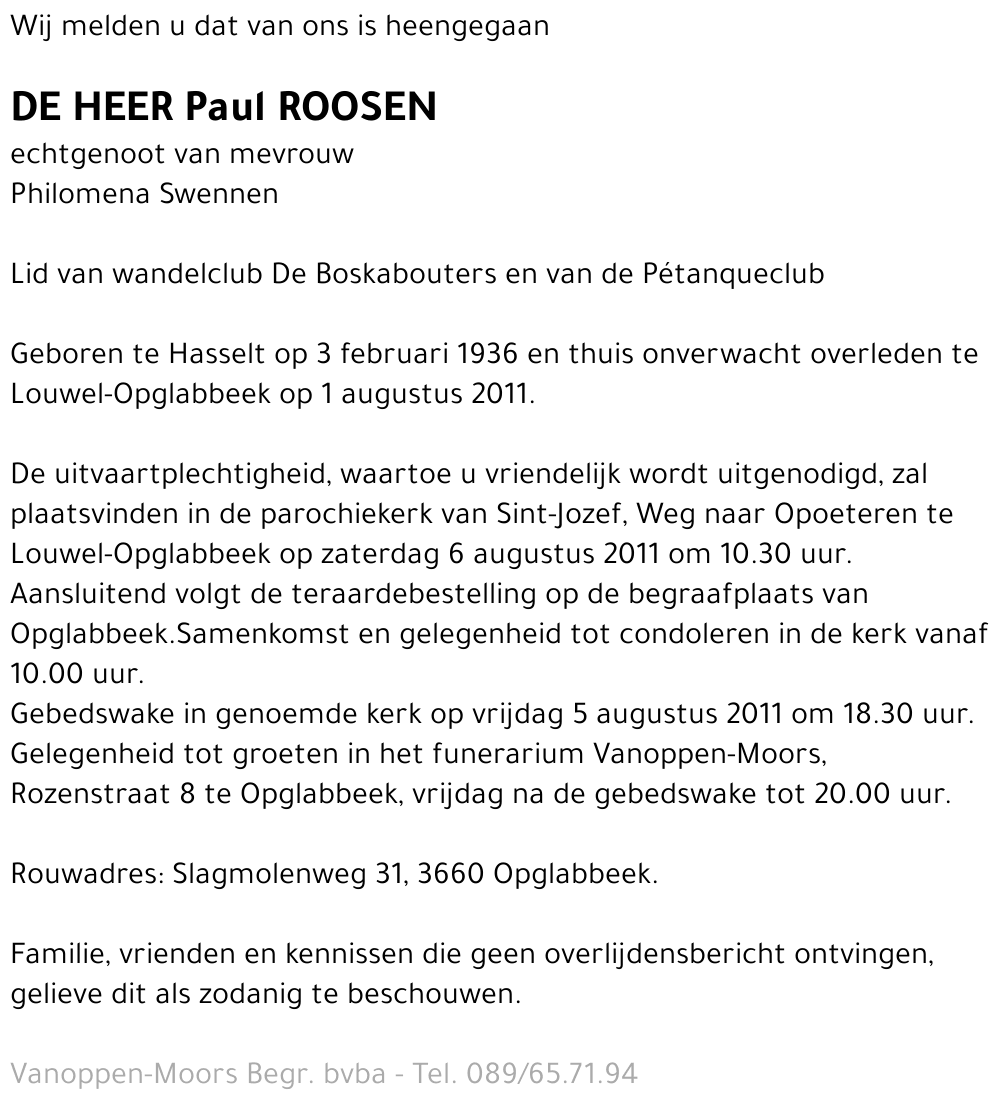 Paul Roosen