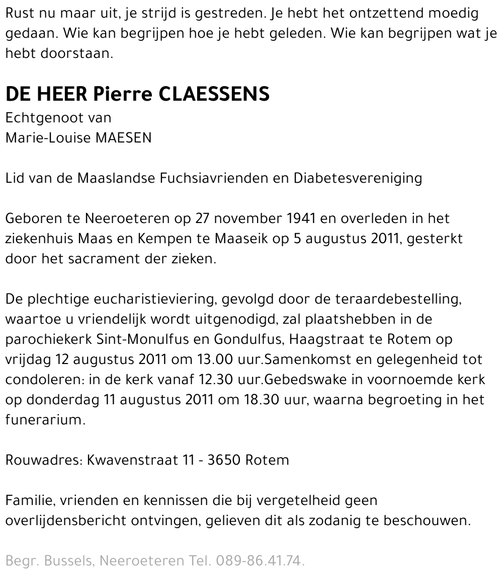 Pierre CLAESSENS