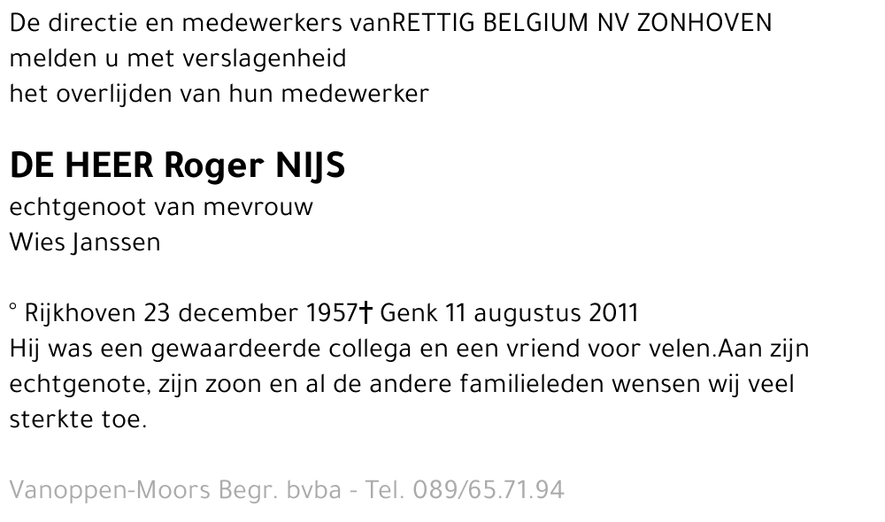 Roger Nijs