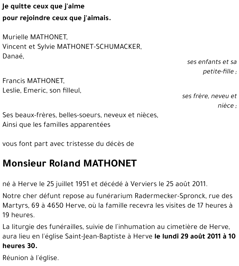 Roland MATHONET