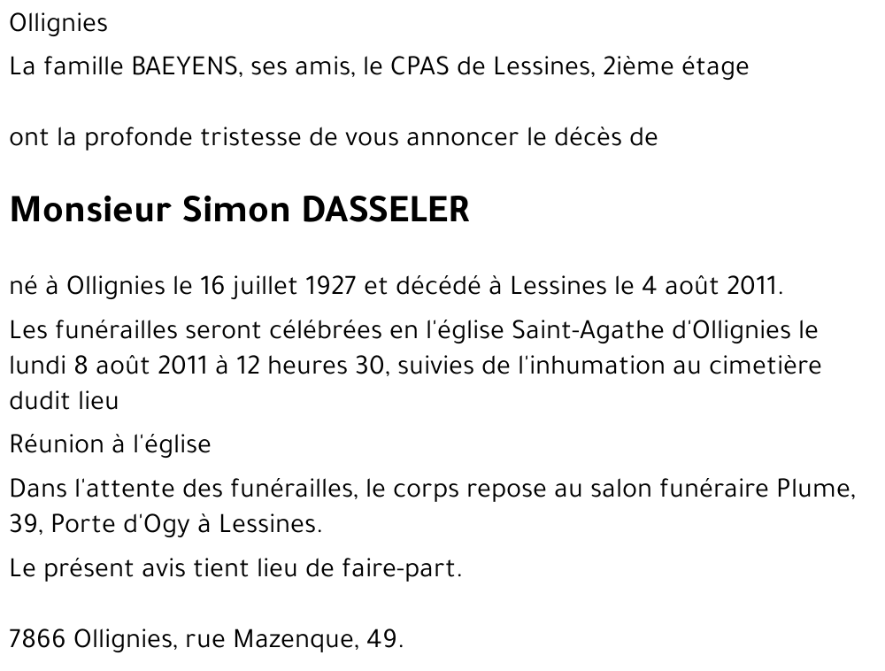 Simon DASSELER