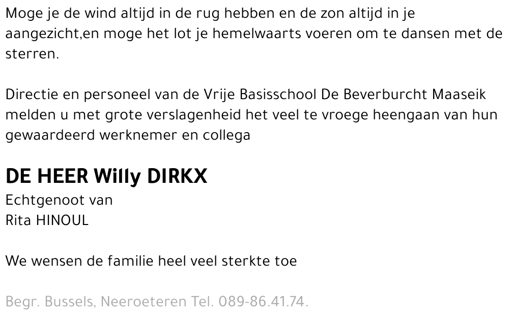 Willy DIRKX