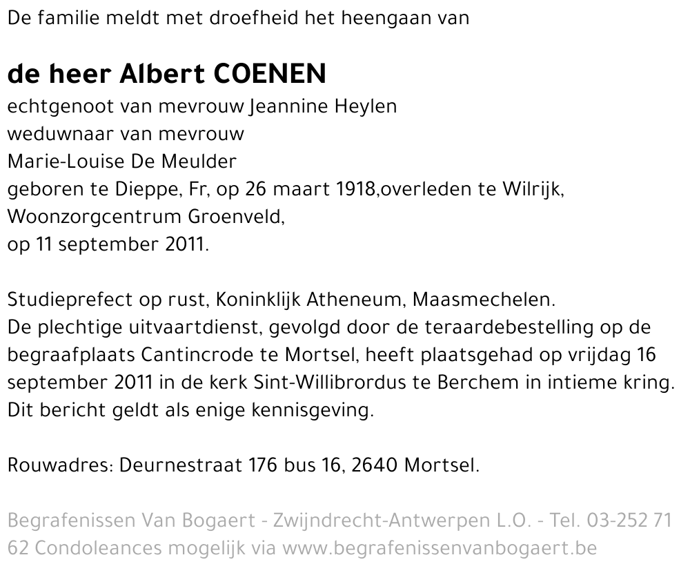 Albert Coenen