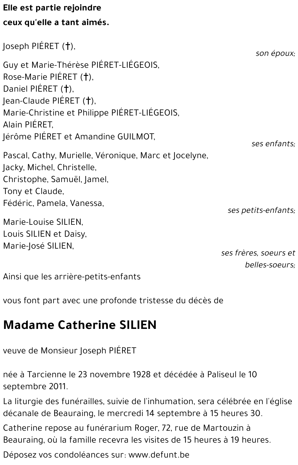 Catherine SILIEN