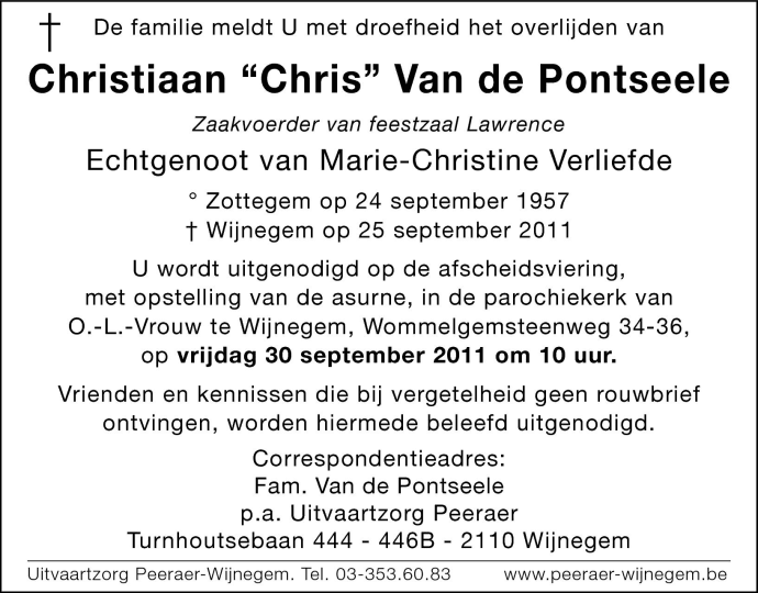 Christiaan Van de Pontseele