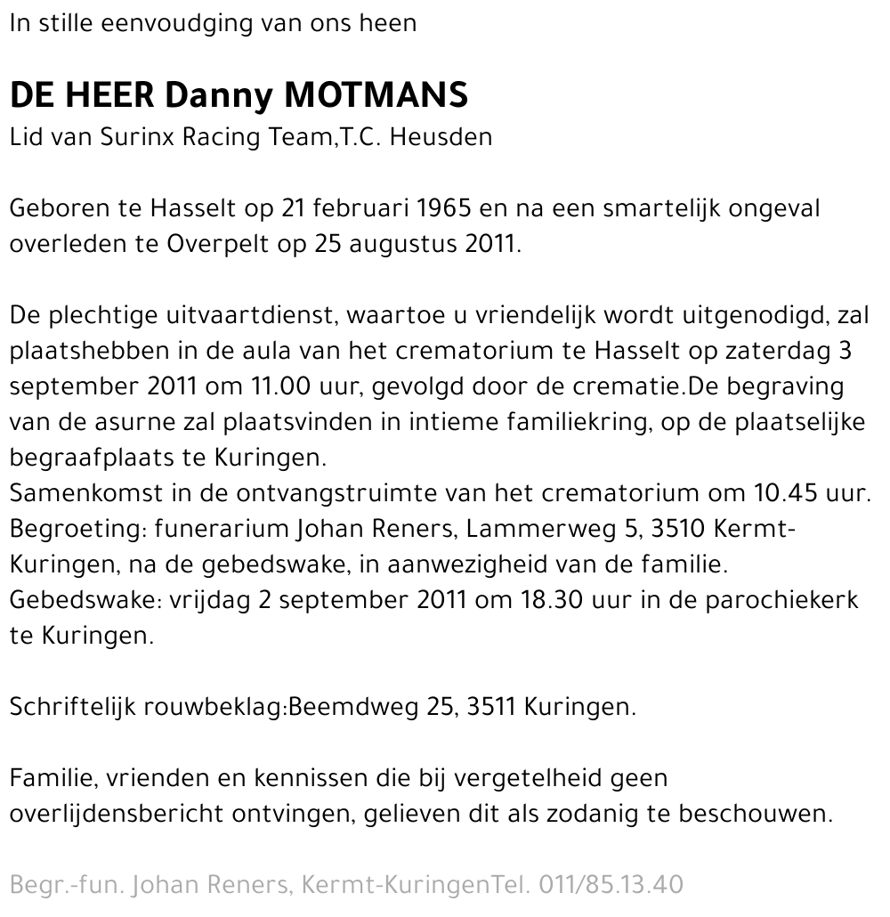 Danny Motmans