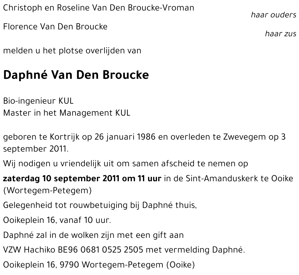 Daphné Van Den Broucke