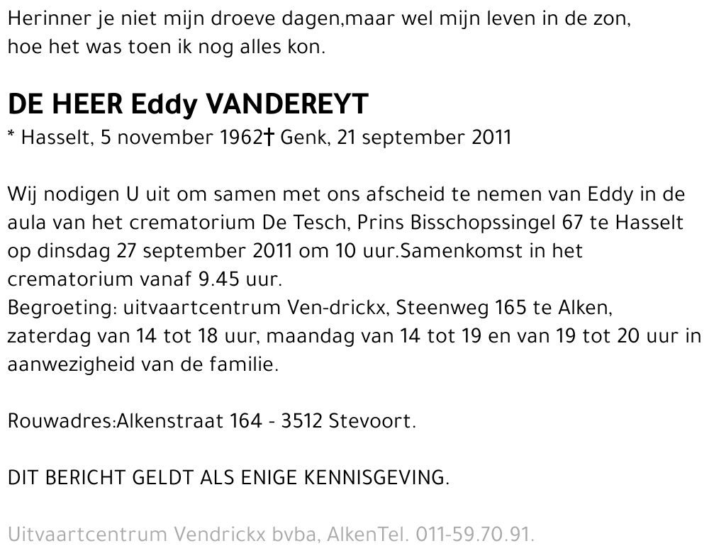 Eddy Vandereyt