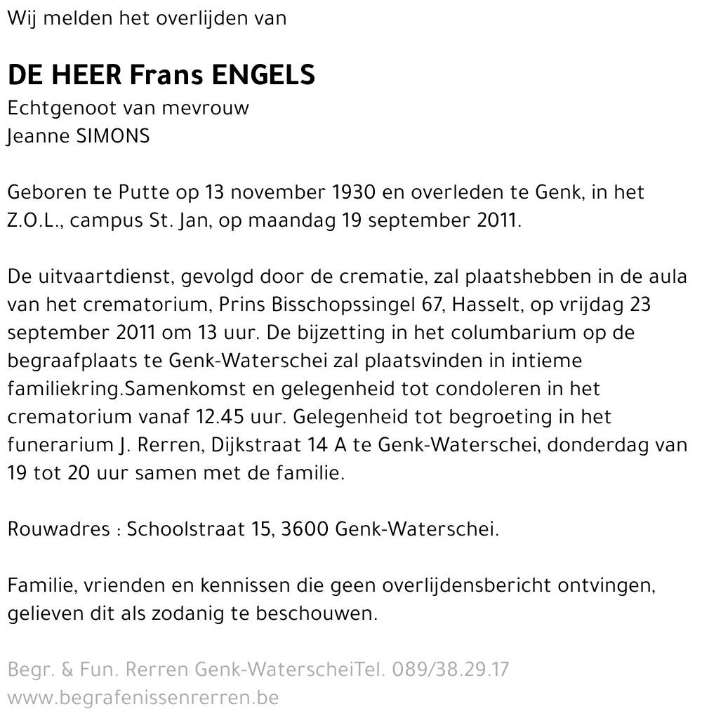 Frans Engels