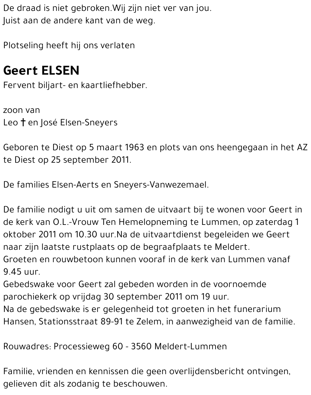 Geert ELSEN