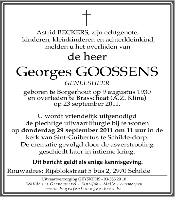 Georges Goossens