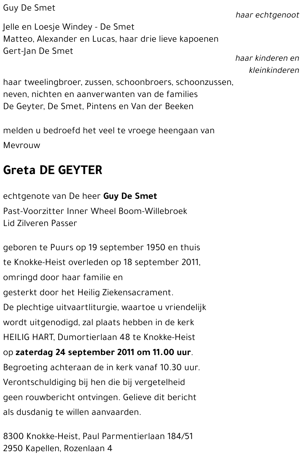 Greta De Geyter